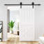 Roulettes en aluminium pour porte de grange coulissante
