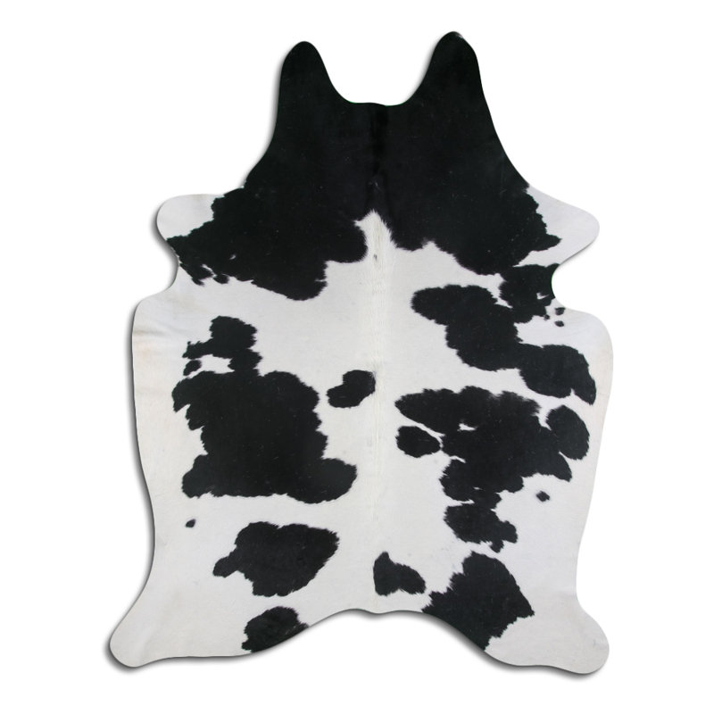 Cowhide Rug Black And White