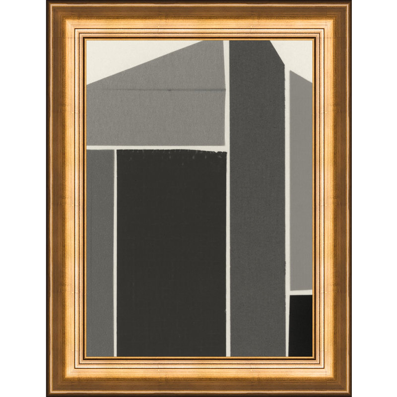 Graphite Blocks 2 par Thom Filicia - Cadre photo unique, impression