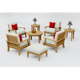 Somer Outdoor 8 - Piece Conversation Set