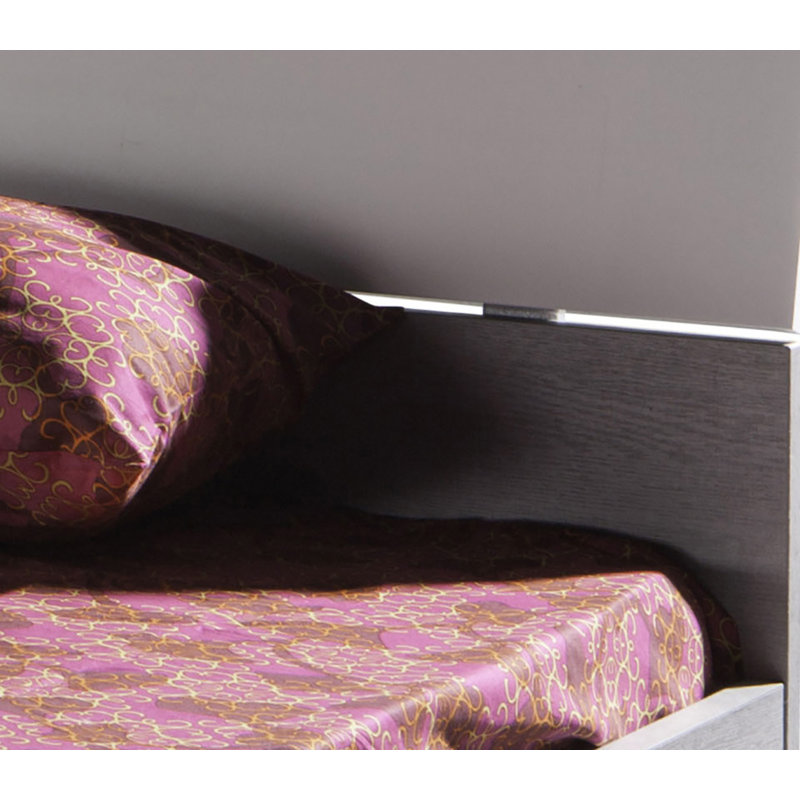 Mipiace Storage Bed, Grey/White, European Single (90 x 200 cm)