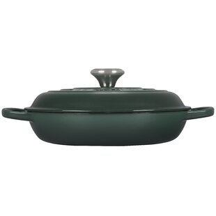 Le Creuset Of America Enameled Cast Iron Balti Dish, 3-Quart, Caribbean