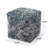 Modern Square Pouf, Blue
