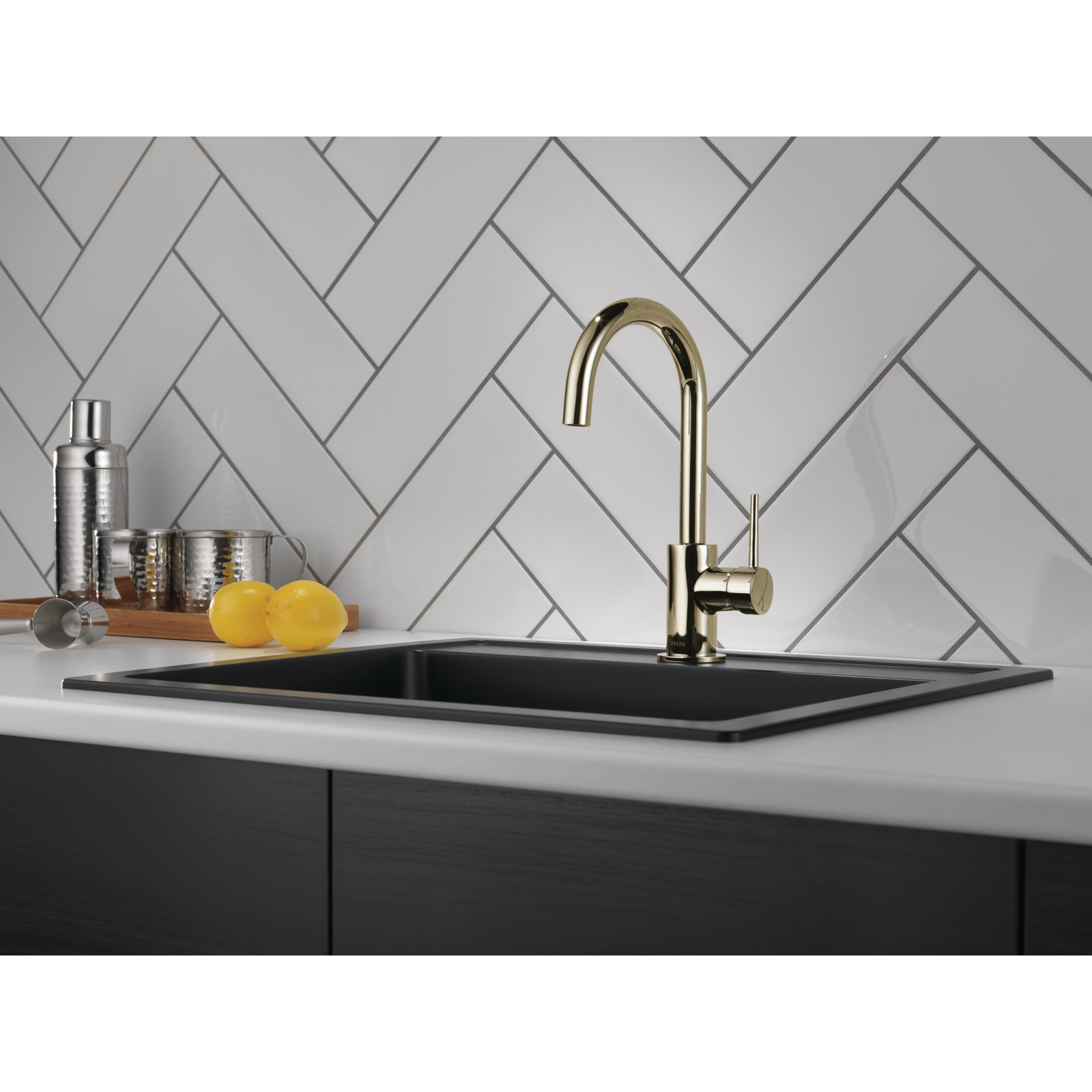 Trinsic Swivel Bar Faucet, Polished Nickel