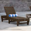 Annette Outdoor Chaise Lounge-1234651542