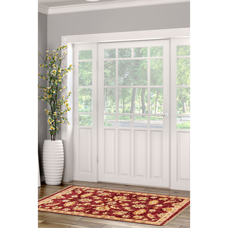 Tapis rouge Abdel 2 pi 7 po x 3 pi 9 po