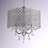 Ivonna 4 - Light Dimmable Drum Chandelier-779362535