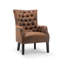Sarno Upholstered Microfiber / Microsuede Wingback Chair-1276207195