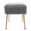 Banc rembourré en velours Aghvarth-1433399233
