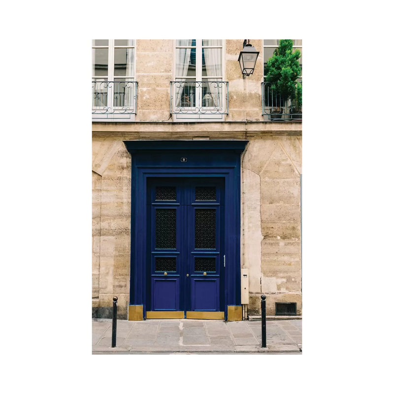 Paris Doors III by Bethany Young - Print on Canvas, 30.48cm H x 20.32cm W x 1.91cm D, Wrapped Canvas