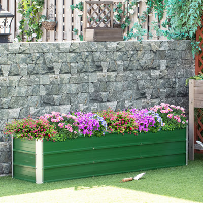 Elmond Metal Raised Garden Bed