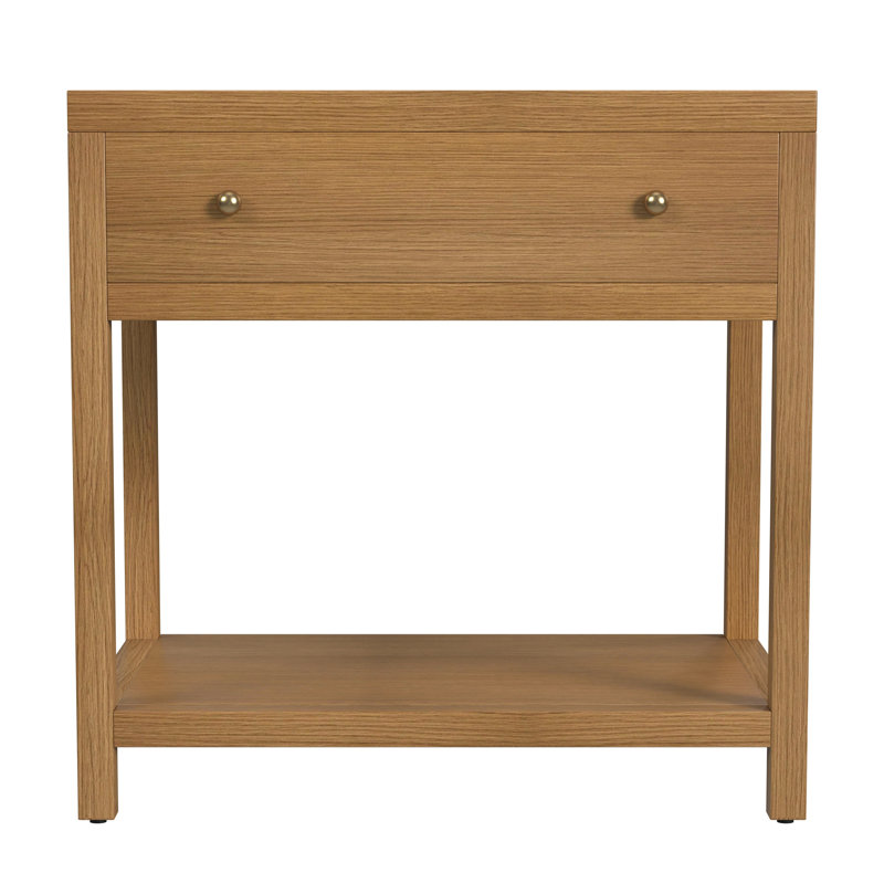 Celine 30" 1-Drawer Nightstand, Natural