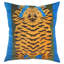 Pasargad Turkish Fine Silk tiger Pillow 16"-1297164367-1297164403