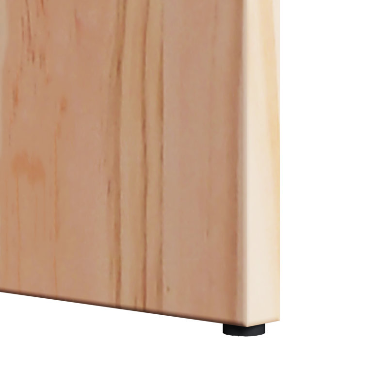 Coffee Table Solid Pine wood Modern Living Room Tables Wood Round, Natural
