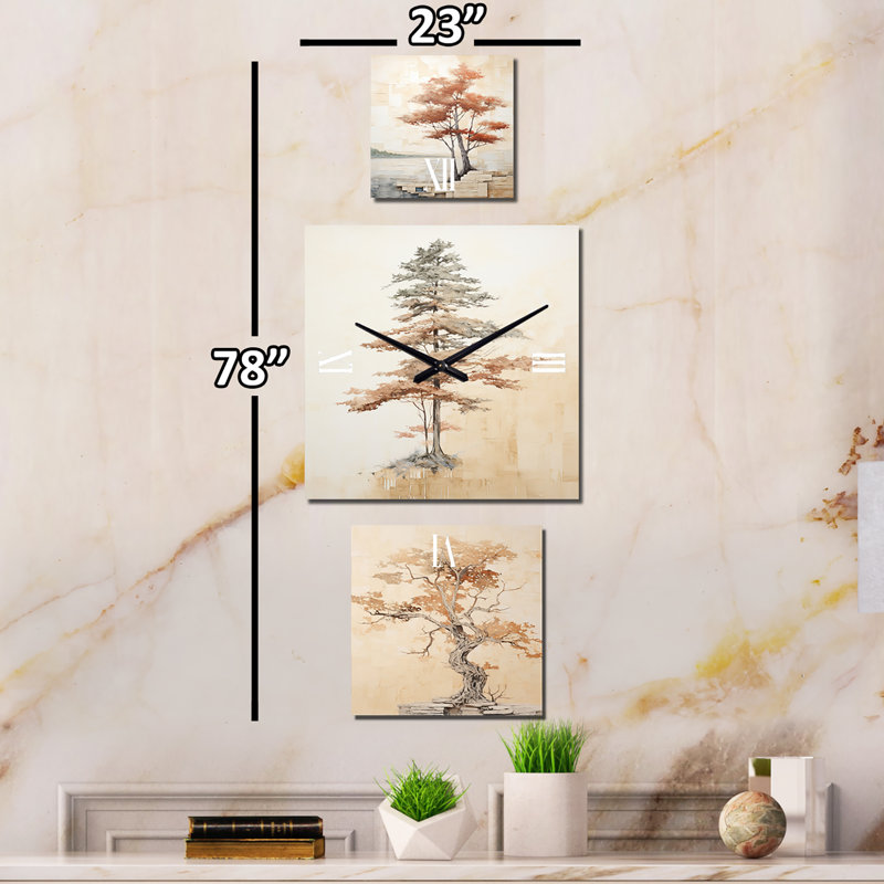 Deimy Metal Wall Clock