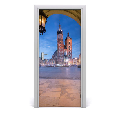 Krakow Poland Door Decal