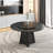 51'' Round Dining Table Set, Modern Faux Marble Table With Lazy Susan And Dining Chairs For 6 Person-250383495-237919021
