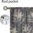 2Pcs Elegant Floral Curtains, Grey and White Botanical Pattern, Rod Pocket Light Filtering, Vintage Chic Style, All-Season For Living Room Bedroom Window Decor-1756112209