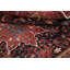 Tapis unique en laine noué à la main style Serapi des années 1970 de 7 pi 9 po x 11 pi 2 po Niyah