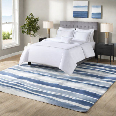 Ensembles de literie de luxe très grand / très grand californien, satin de coton à 100% avec motif brodé, confort de style hôtel