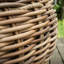 Chaise de patio avec coussins 