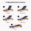 Chaise longue simple inclinable 30,8 po Maximilian-335044403