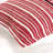 Berthe Striped Cotton Reversible Throw Pillow-2043653312