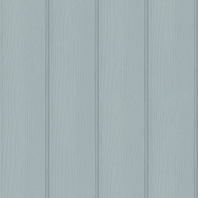 Papier peint texturé bleu à panneaux de bois, intissé, non encollé, 57 pieds carrés.