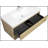 Montasia 41.93'' Single Bathroom Vanity with Resin Top-147464021