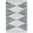 Qi Mason Shag Tribal Heath White Area Rug-40018658