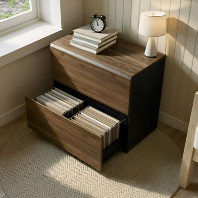 Latisha 31.5”Wide 2 Drawer Lateral File Cabinet With Anti-Tilt For Home Office