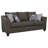 Gottberg Upholstered Flared Arm Sofa Charcoal Gray-113442574-113442572