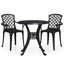 Ensemble bistro en aluminium Minda-1169683381