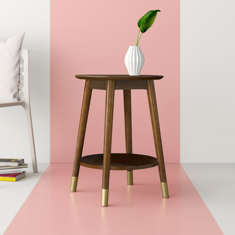 Decebal End Table, Espresso