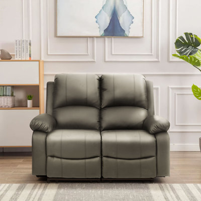 2 Seater Kyilaa Vegan Leather Reclining Sofa