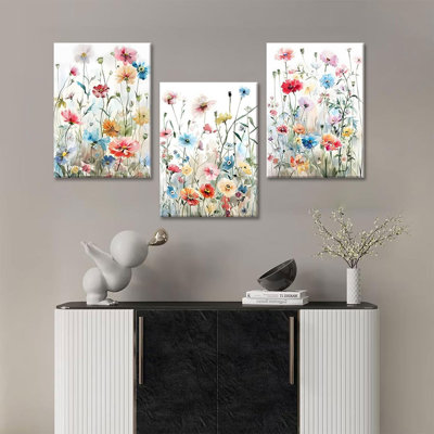 3 Piece Wrapped Canvas Print