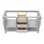 60'' W Double Bathroom Vanity Base-234706755