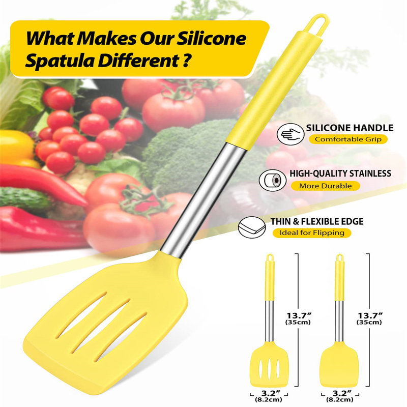 Chengdu Menghejia Technology Co., Ltd. 2 Utensil Set, Yellow