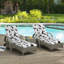 Ensemble de coussins de chaise longue d'extérieur pour diverses occasions, améliorant le confort et le style-1129636785