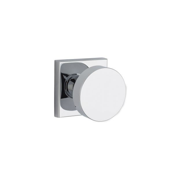 Contemporary Single Dummy Door Knob, Bright Chrome