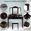 Cearley Dressing Table with Mirror