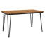With this wooden garden dining set, you can enjoy a nice meal outdoors with your family and friends!-89186694