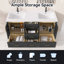 Ensemble de meuble-lavabo double 60 po Liskeard
