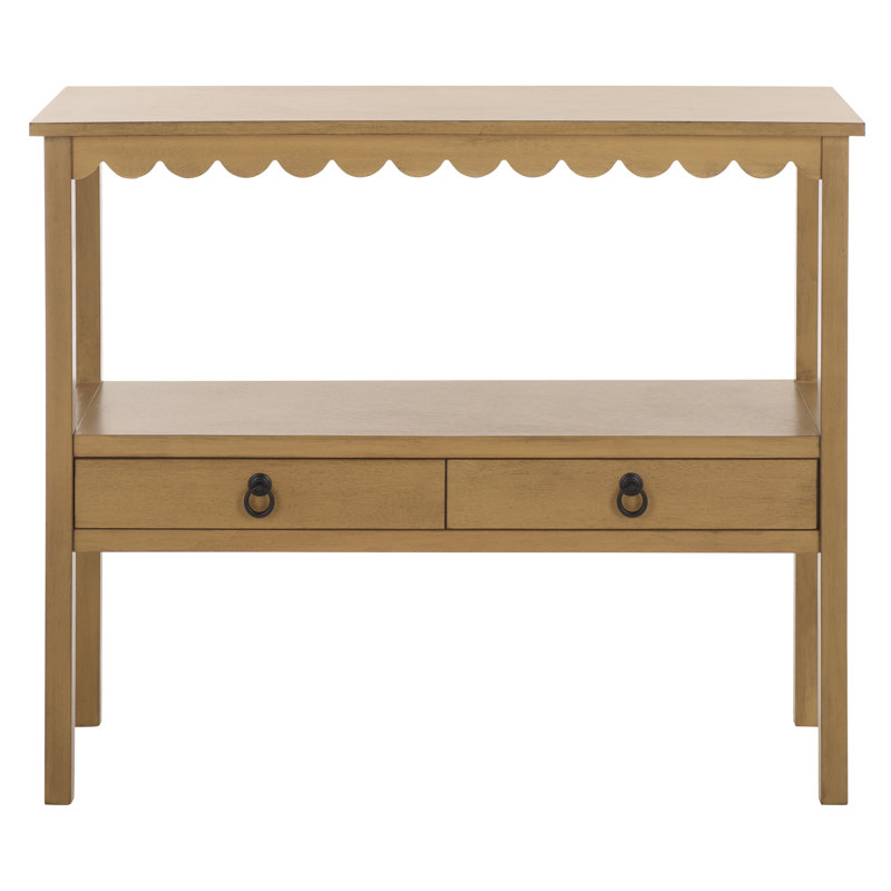 Sacaton Haven Lower 2 Drawer Console, Brown