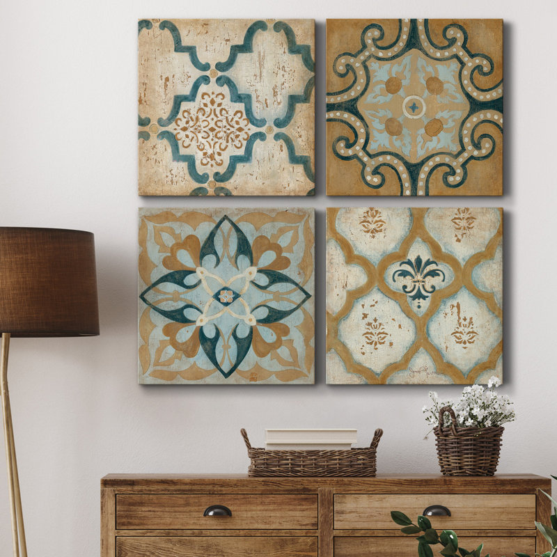 Villa Umbra I - Ensemble d'impressions sur toile tendue, H 40 po x l 80 po x P 1 po
