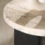 Table d'appoint Malachi Travertine-388039483
