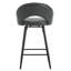 Tabourets de bar pivotants 27 po Tabourets de comptoir en similicuir à hauteur de comptoir Chaises pour îlot de cuisine-565377052