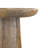 Matney Dayton 13"W Solid Mango Wood Contemporary Round End Table with Textured Finish-108257868