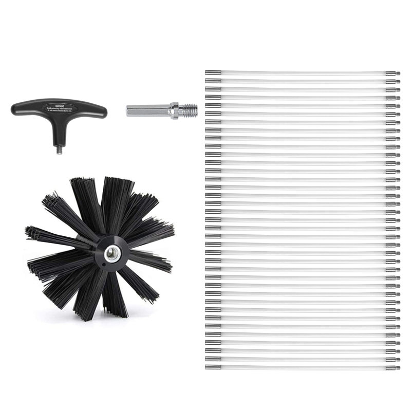 Brosses de nettoyage avec tête remplaçable, H 4,13 po x l 6,02 po x P 355,08 po