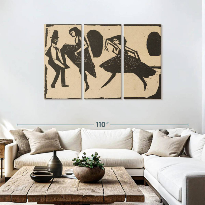 Avery Acrobatic Dance, 48" H x 74" W